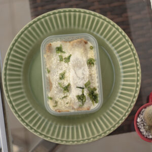 Panqueca de Ricota com Espinafre